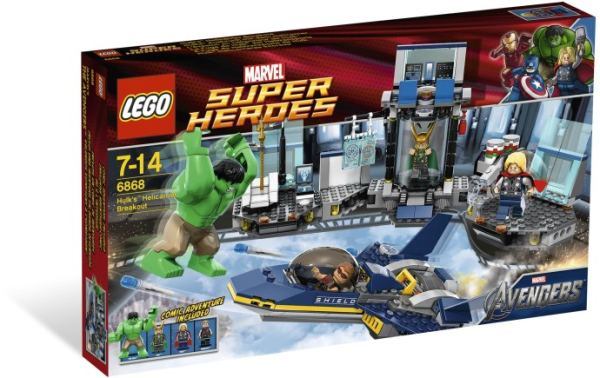 LEGO Hulk i Ucieczka z Helicarrier