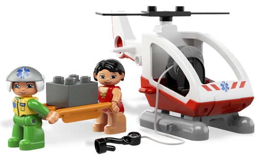 Klocki LEGO Helikopter Ratunkowy