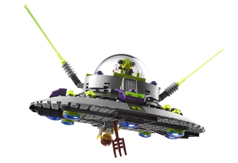 Klocki LEGO Uprowadzenie przez UFO