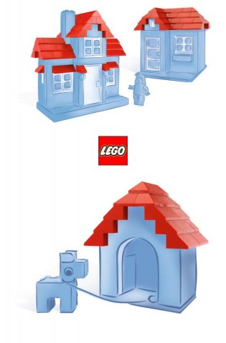 Klocki LEGO Dachówki