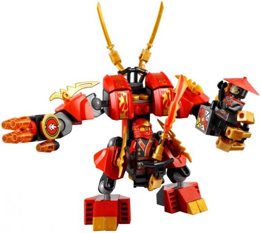 Klocki LEGO Ognisty Robot Kai'a