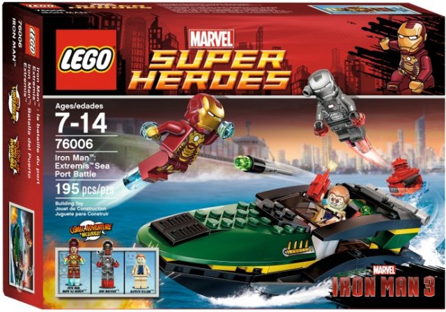 LEGO Iron Man Bitwa o Port Extremis