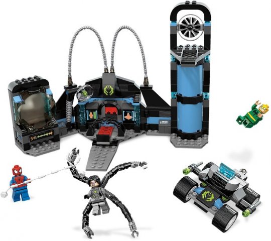 Klocki LEGO Spiderman i Zasadzka Doktora Octopusa