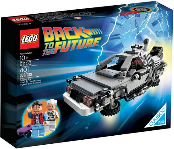 LEGO Back to The Future: The Delorean Time Machine