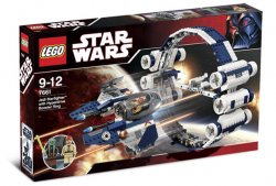 Jedi Starfighter with Hyperdrive Booster Ring