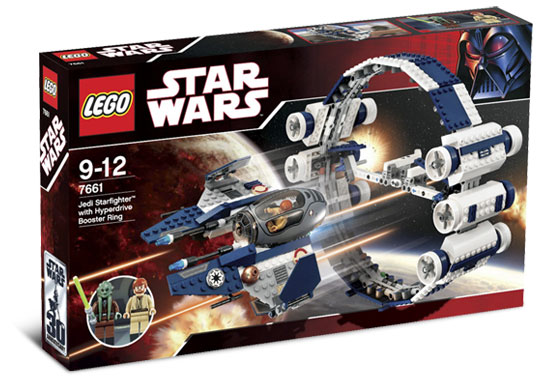 LEGO Jedi Starfighter with Hyperdrive Booster Ring