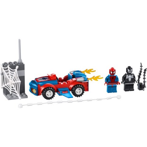 LEGO Spiderman Pościg Samochodem