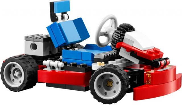 LEGO Czerwony Gokart