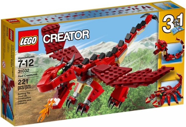 LEGO Czerwone Stworzenia