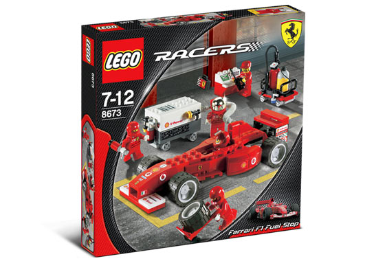 LEGO Ferrari F1 Stacja Paliw