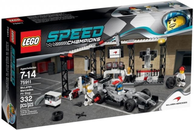 LEGO Pit Stop McLaren Mercedes