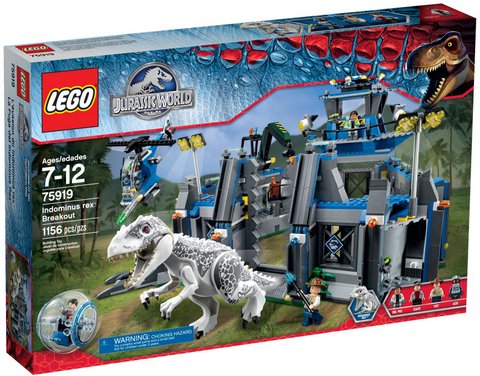 LEGO Indominus Rex na Wolności