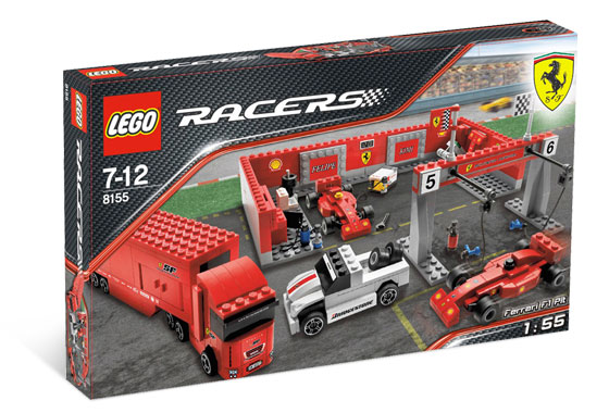 LEGO Ferrari F1 - Stacja Przeglądowa