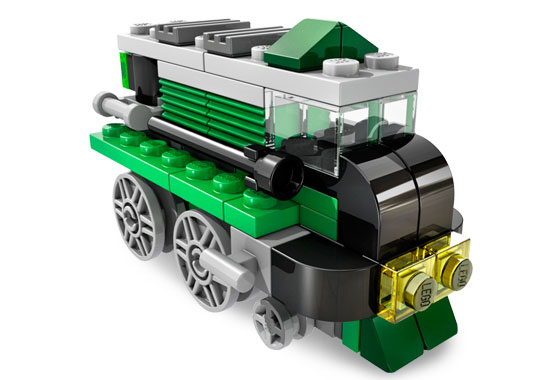 Klocki LEGO Minipociąg 3 w 1