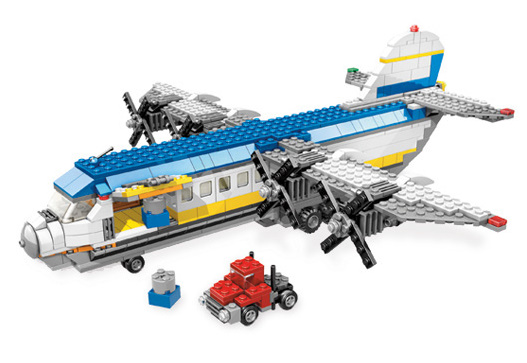 Klocki LEGO Duży Prom Transportowy