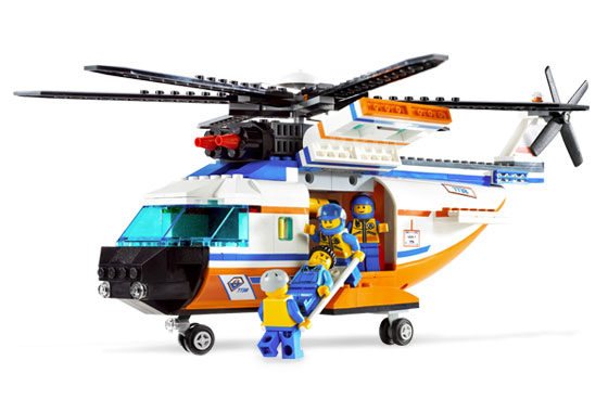 Klocki LEGO Helikopter Straży Przybrzeżnej