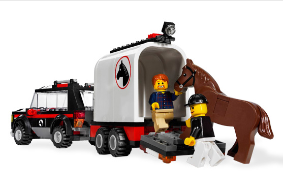 Klocki LEGO Samochód Terenowy z Przyczepą