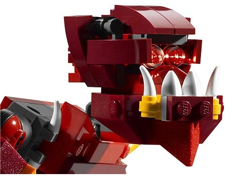 Klocki LEGO Ognista Legenda 3w1