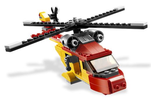 Klocki LEGO Helikopter Ratunkowy.