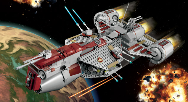 Klocki LEGO Republic Frigate