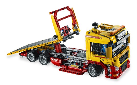 Klocki LEGO Ciężarówka z Płaską Platformą